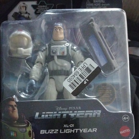 Mattel Buzz Lightyear Action Figure – White & Gray, New in Box! Make Offer - Picture 1 of 2